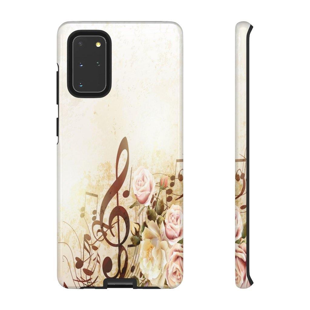 Music Flower Phone Case - Music Gifts Depot