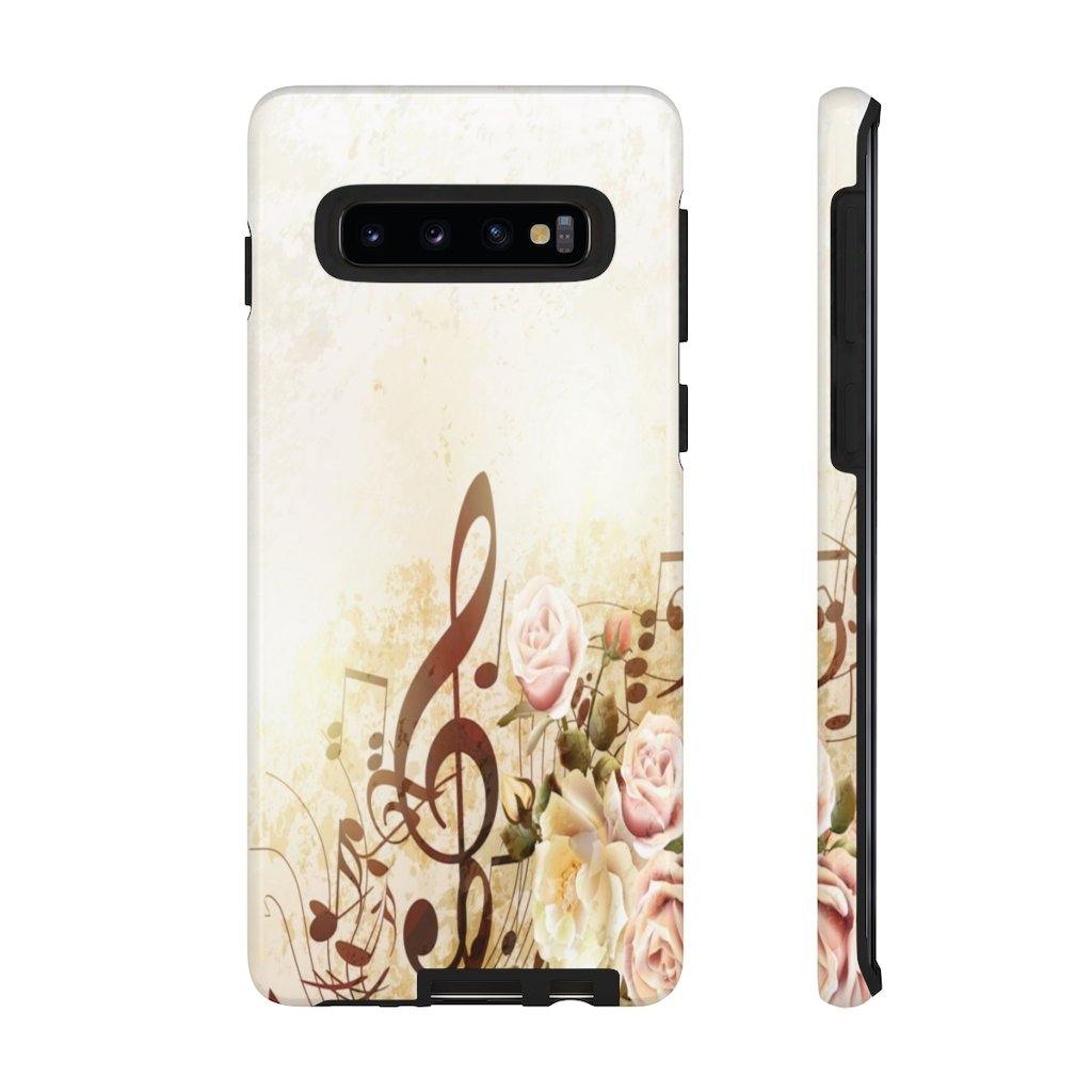 Music Flower Phone Case - Music Gifts Depot