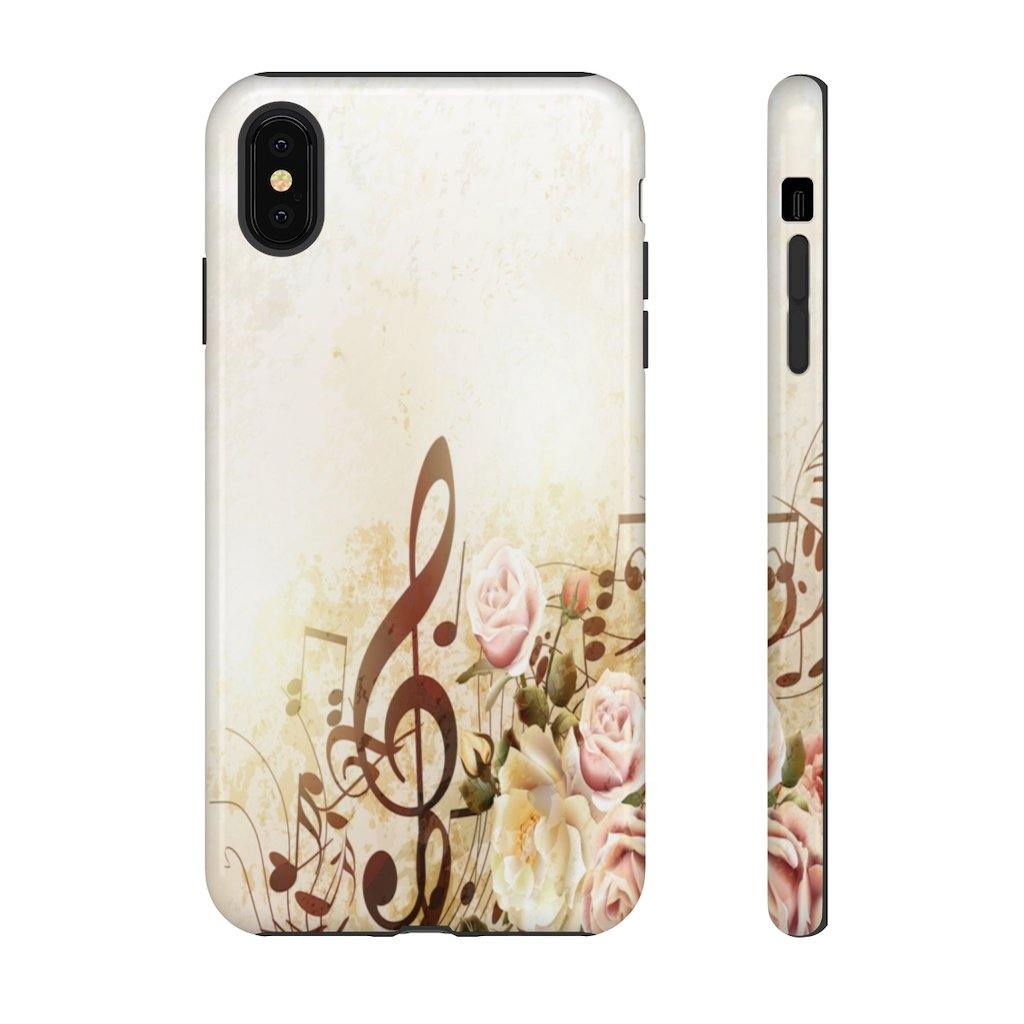 Music Flower Phone Case - Music Gifts Depot