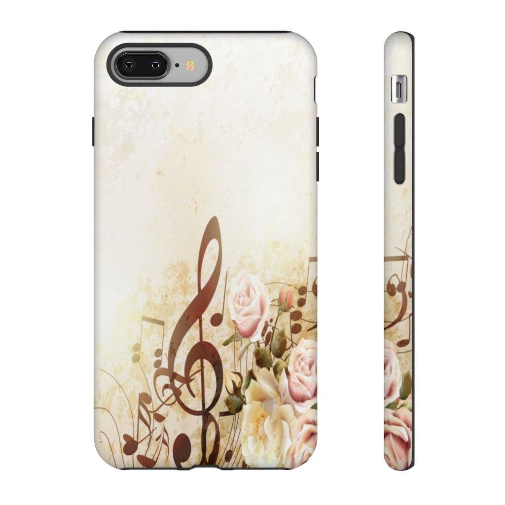 Music Flower Phone Case - Music Gifts Depot