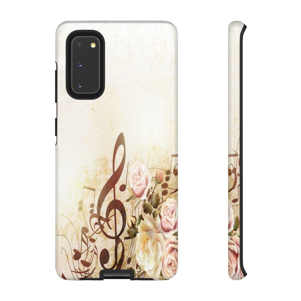 Music Flower Phone Case - Music Gifts Depot