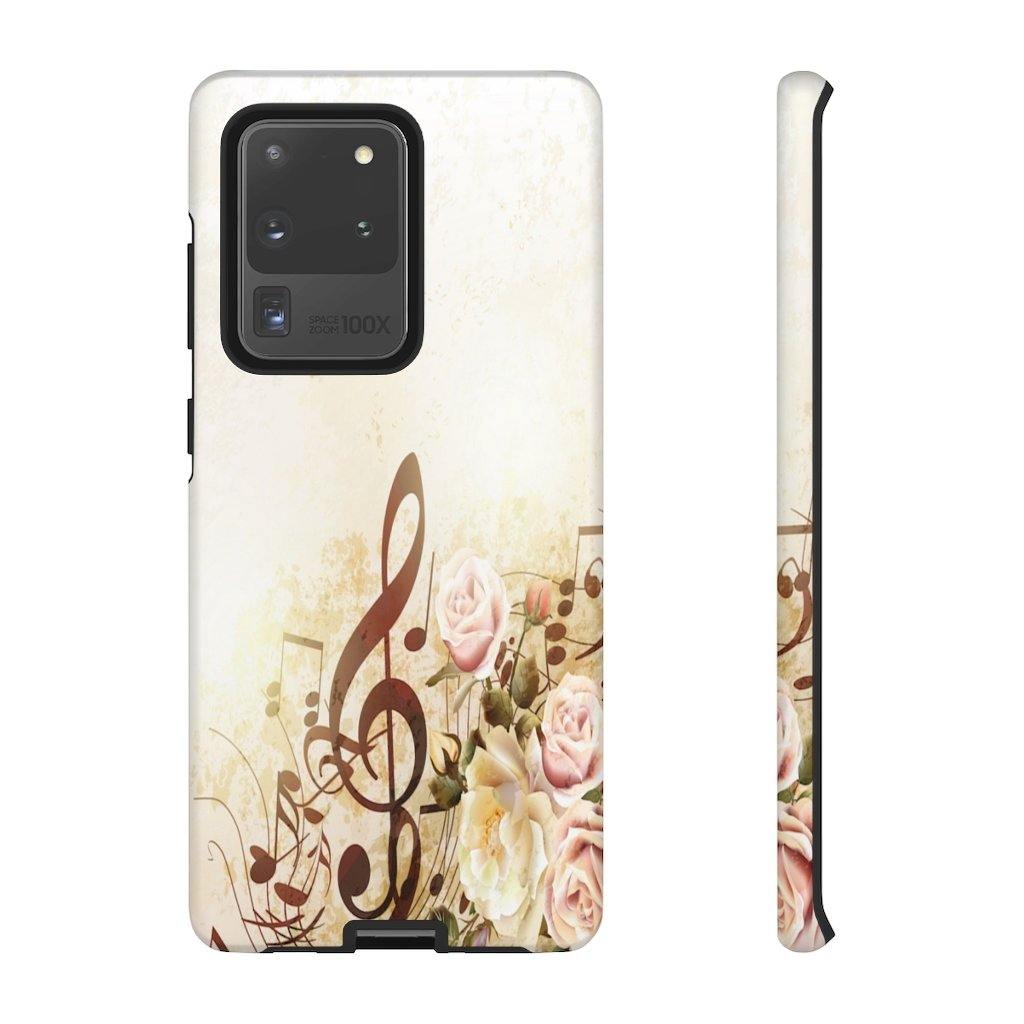 Music Flower Phone Case - Music Gifts Depot
