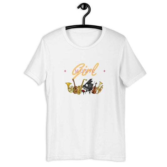 Music Girl T-Shirt - Music Gifts Depot