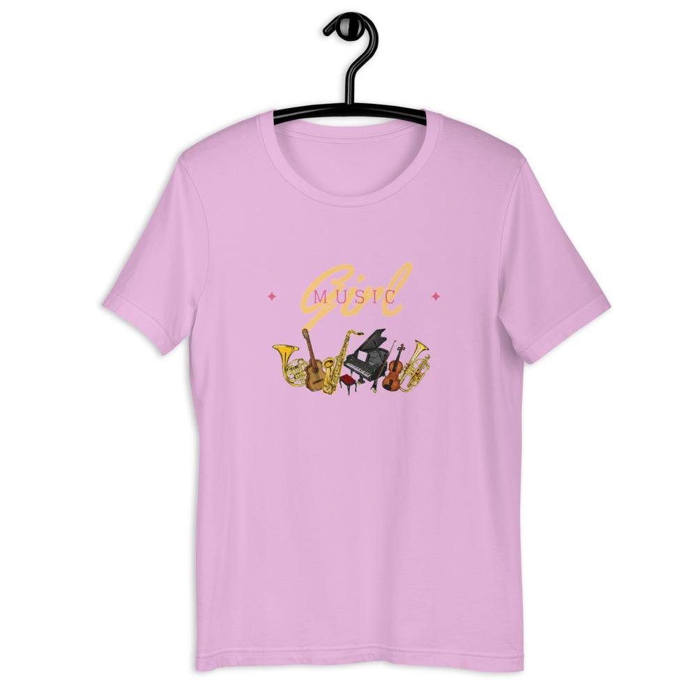 Music Girl T-Shirt - Music Gifts Depot
