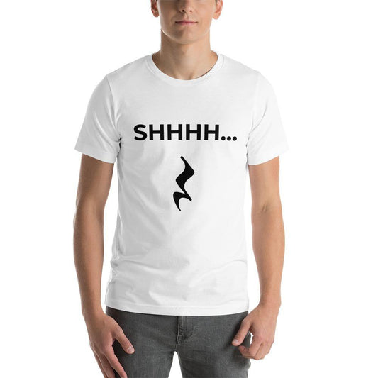 Music Humor Shhhh.... T- Shirt - Music Gifts Depot