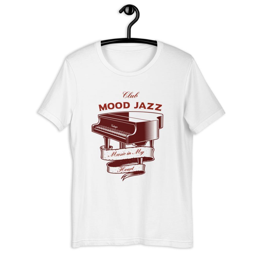 Music In My Heart Piano T-Shirt - Music Gifts Depot