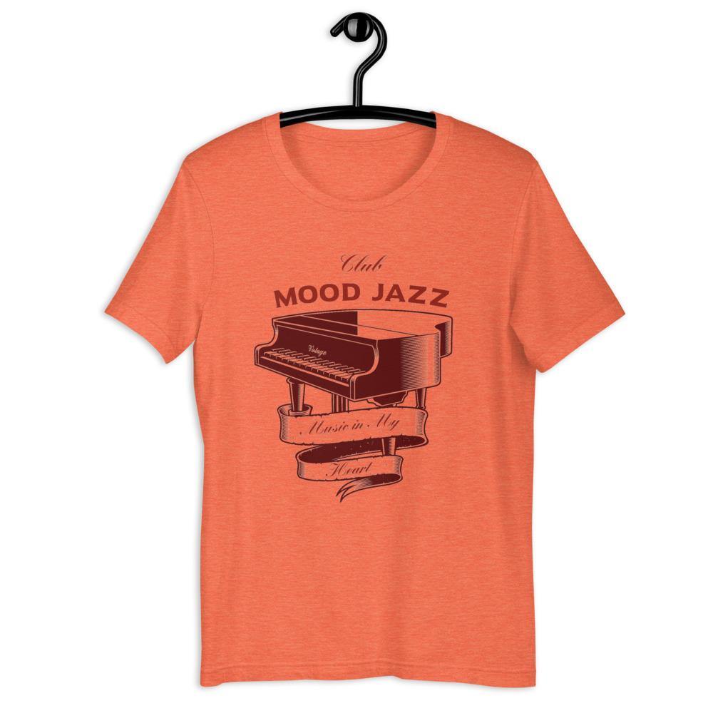 Music In My Heart Piano T-Shirt - Music Gifts Depot