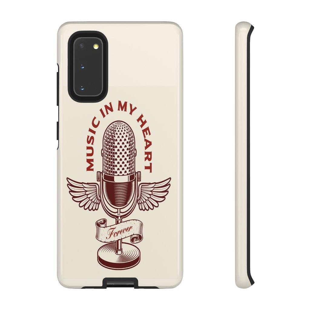 Music In My Heart Singer Phone Case - Music Gifts Depot