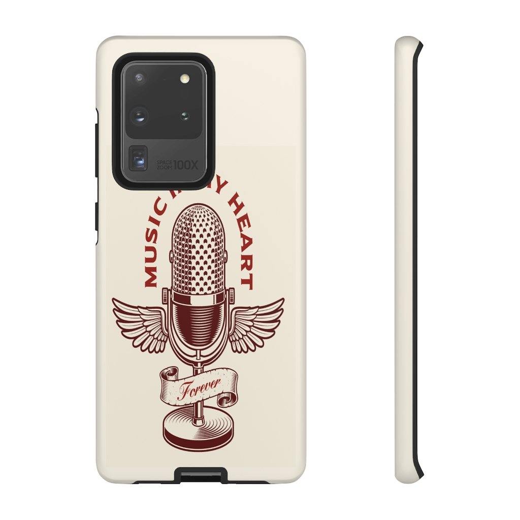 Music In My Heart Singer Phone Case - Music Gifts Depot
