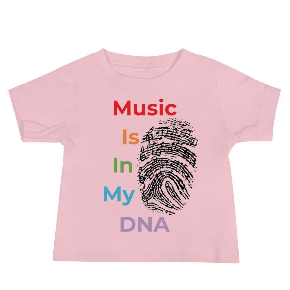 Music Is In My DNA Baby Shirt - Music Gifts Depot