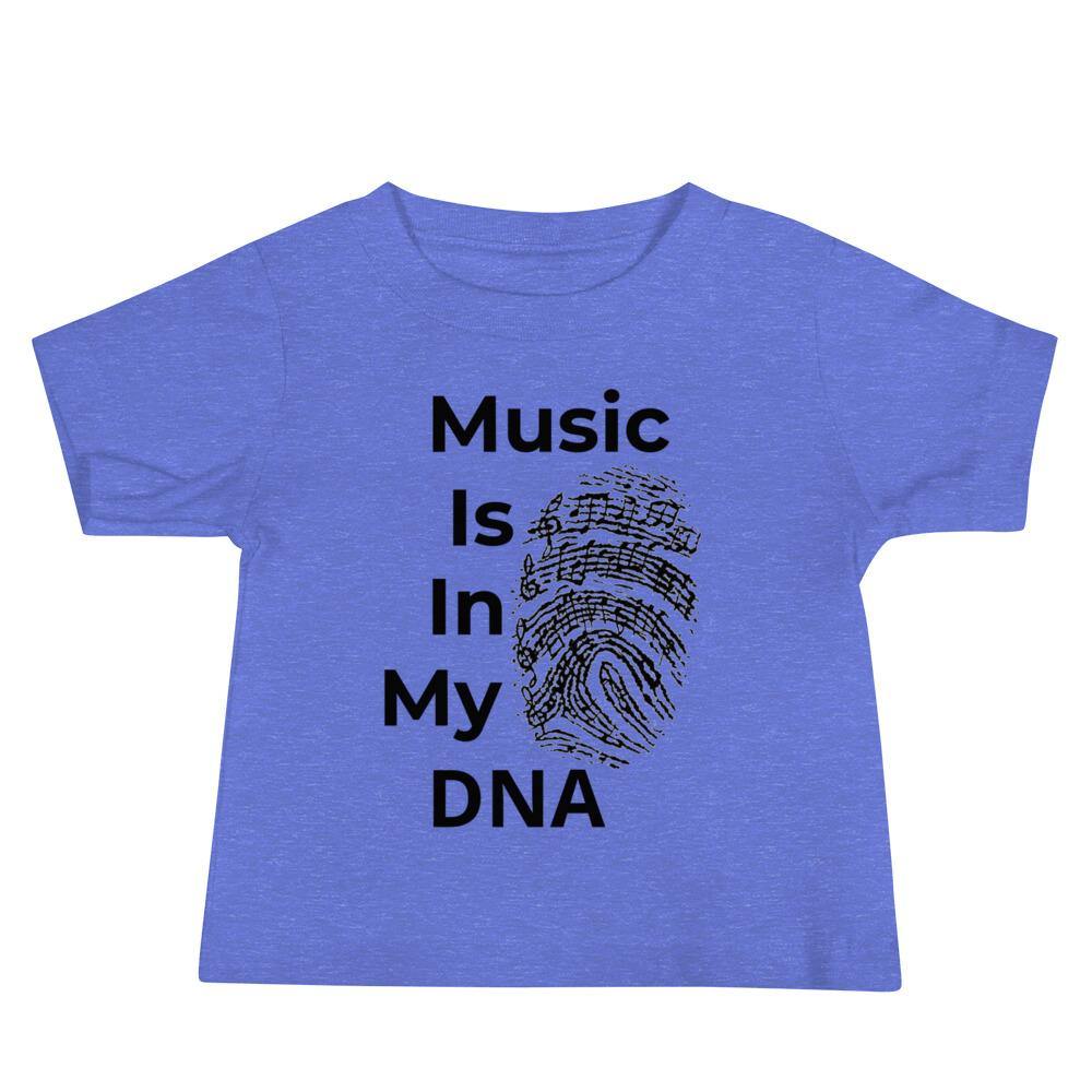 Music Is In My DNA Baby Shirt - Music Gifts Depot