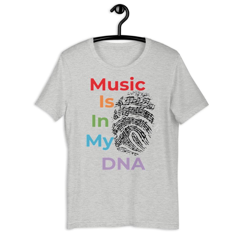 Music Is In My DNA T-Shirt - Music Gifts Depot