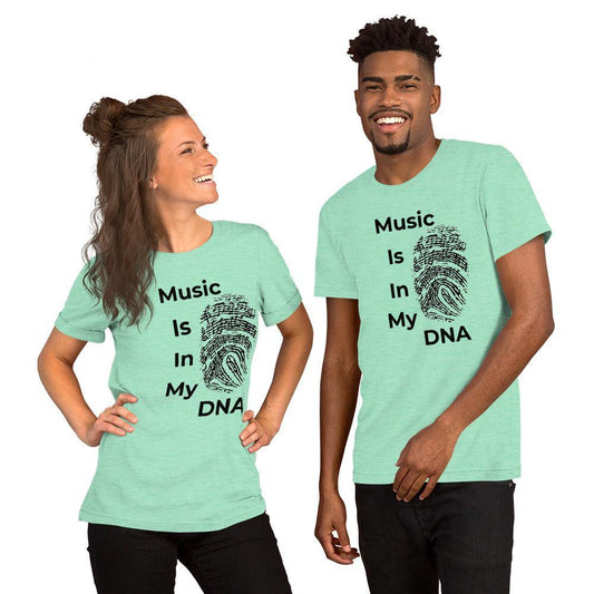 Music is in my DNA T-Shirt - Music Gifts Depot