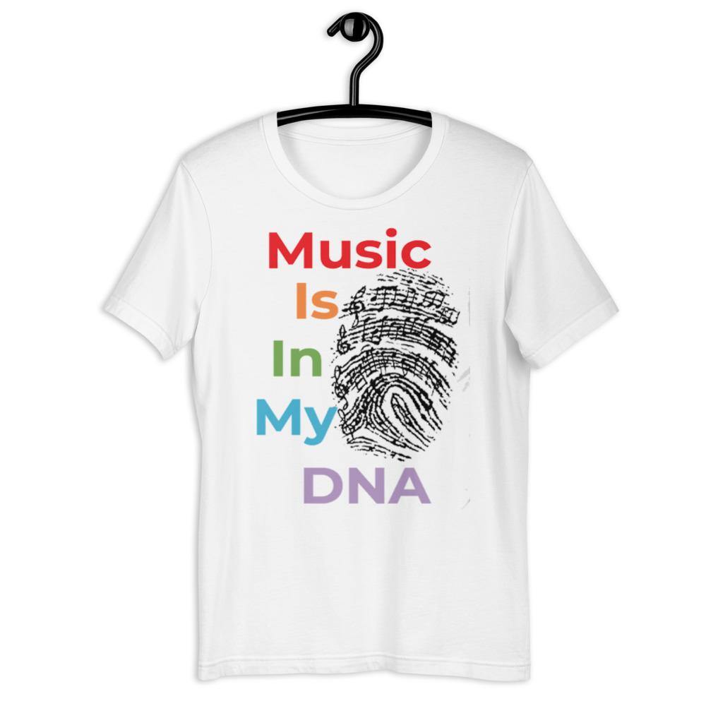 Music Is In My DNA T-Shirt - Music Gifts Depot