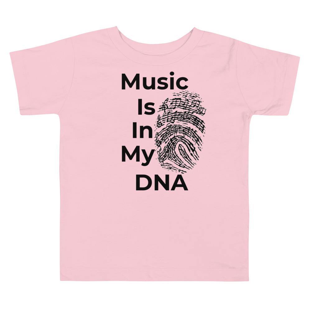 Music Is In My DNA Toddler T-Shirt - Music Gifts Depot