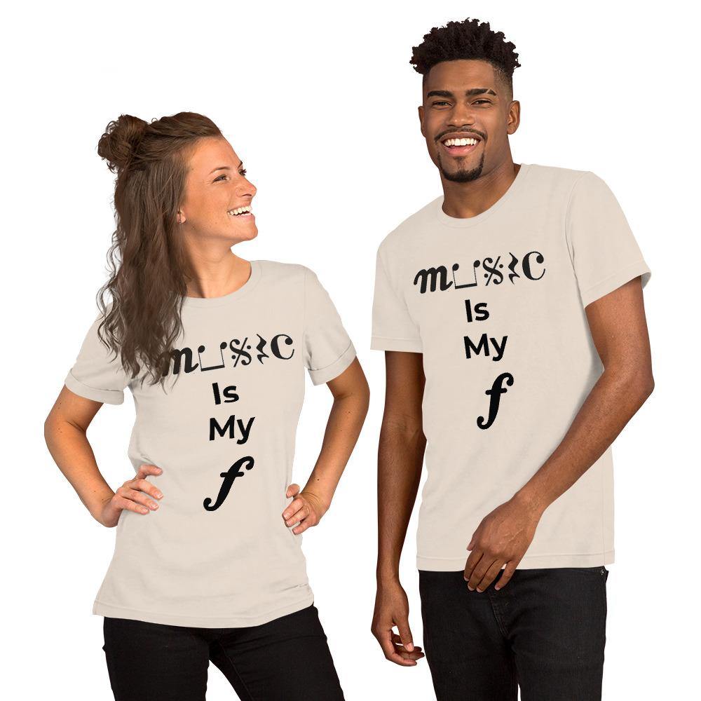 Music Is My Forte T Shirt - Music Gifts Depot