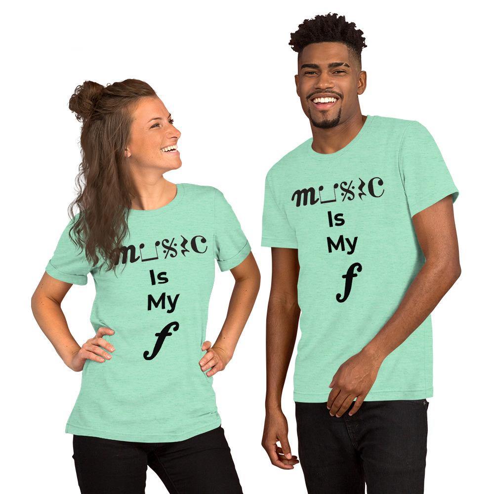 Music Is My Forte T Shirt - Music Gifts Depot