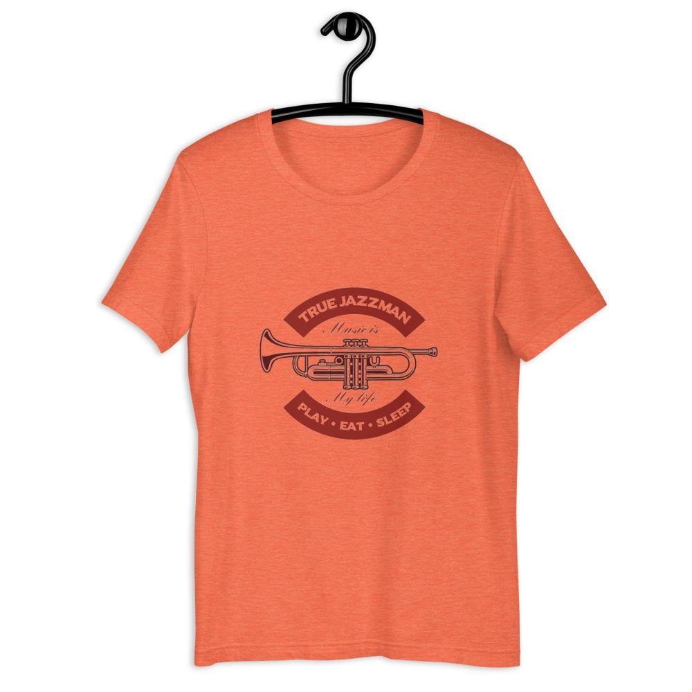 Music Is My Life Trumpet T-Shirt - Music Gifts Depot