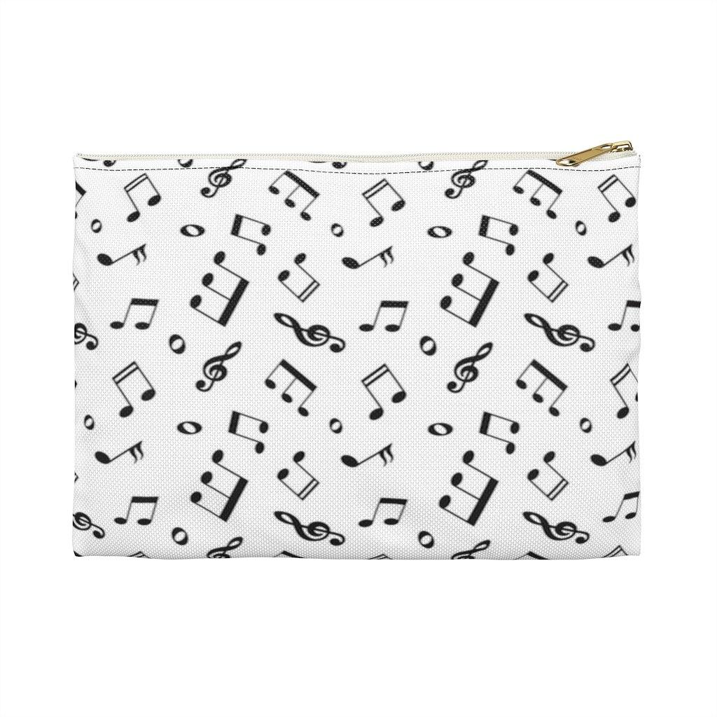 Music Note Accessory Pouch - Music Gifts Depot