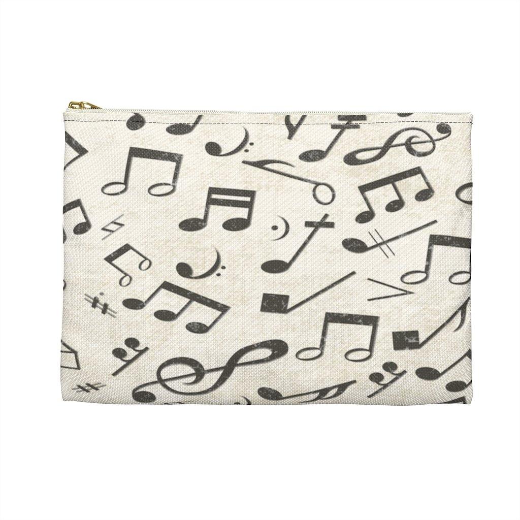 Music Note Accessory Pouch - Music Gifts Depot