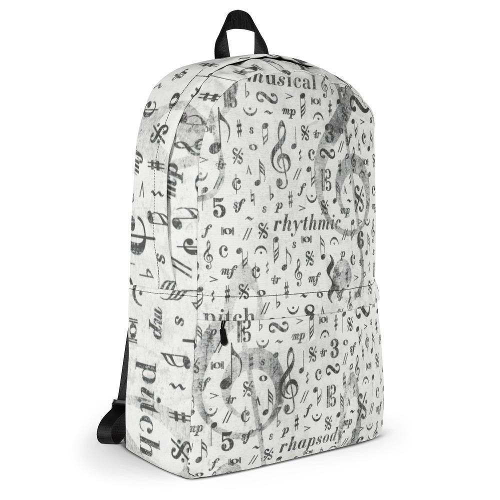 Music Note Backpack - Music Gifts Depot