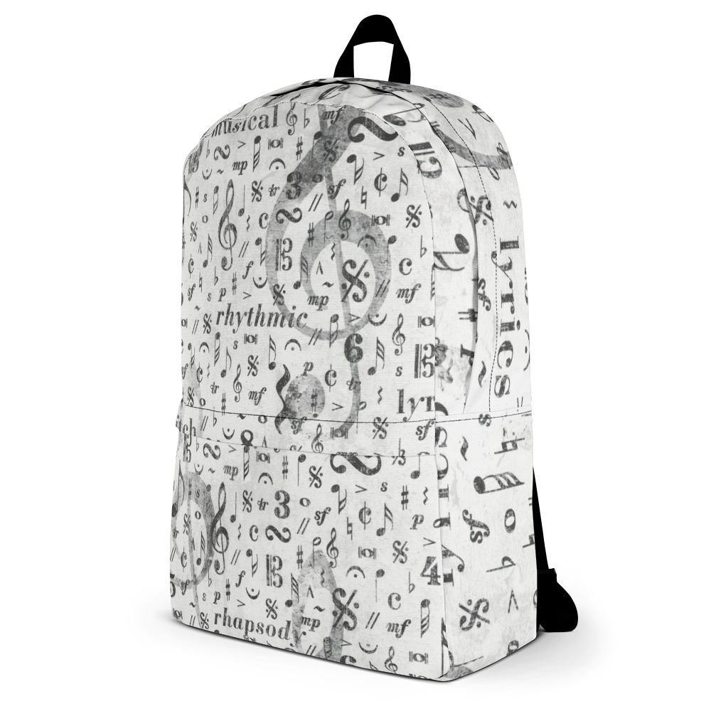 Music Note Backpack - Music Gifts Depot