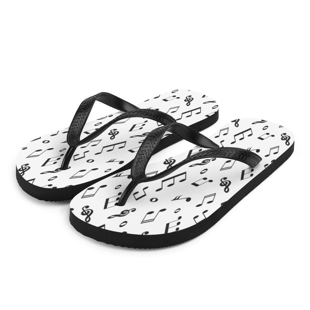 Music Note Flip-Flops - Music Gifts Depot