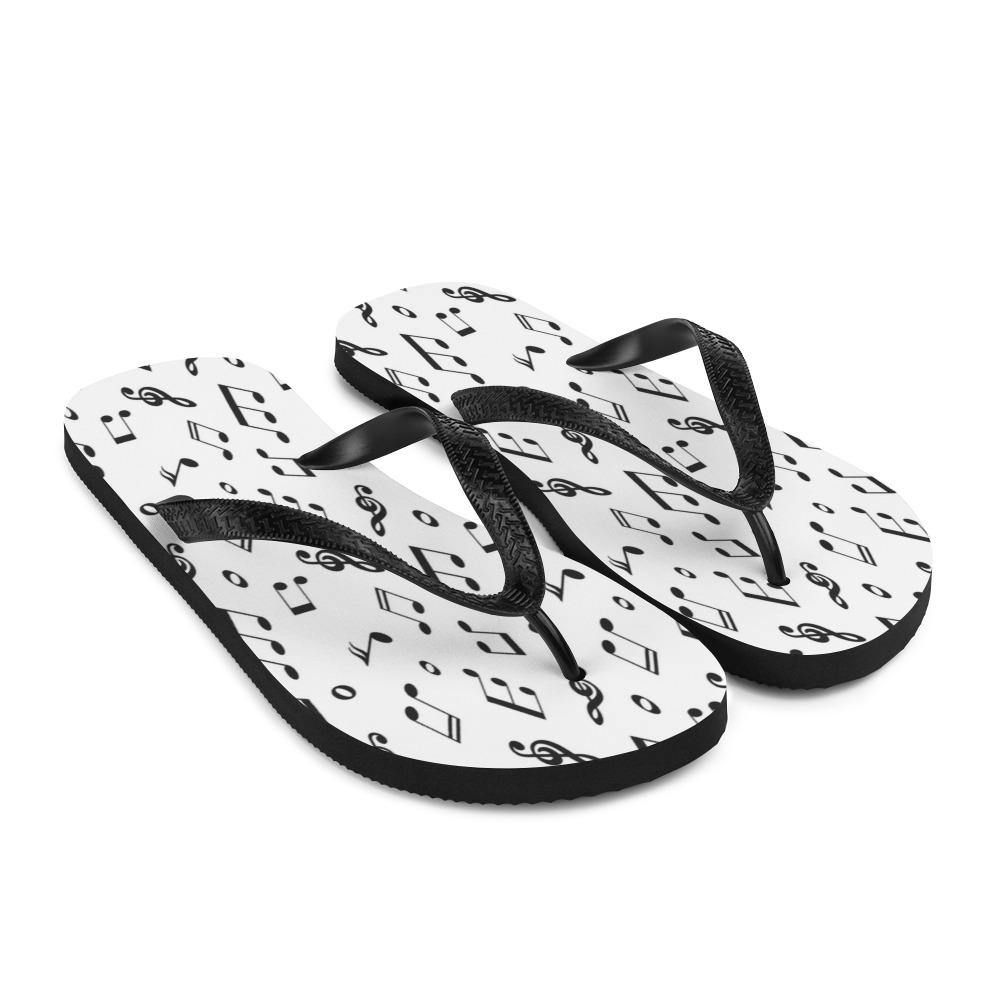 Music Note Flip-Flops - Music Gifts Depot