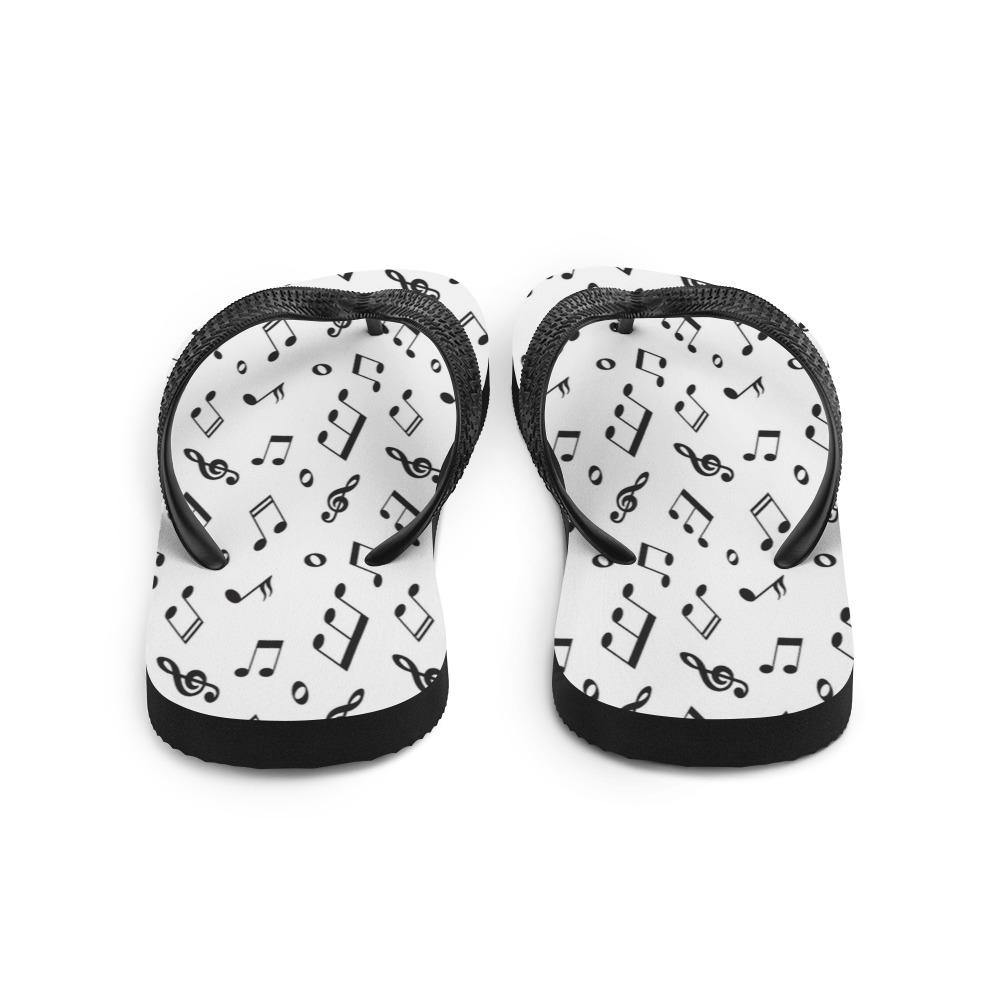 Music Note Flip-Flops - Music Gifts Depot