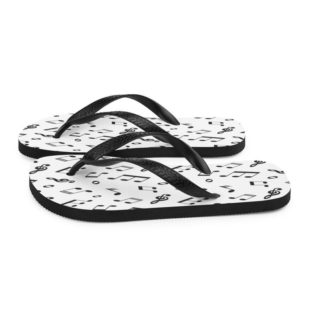 Music Note Flip-Flops - Music Gifts Depot