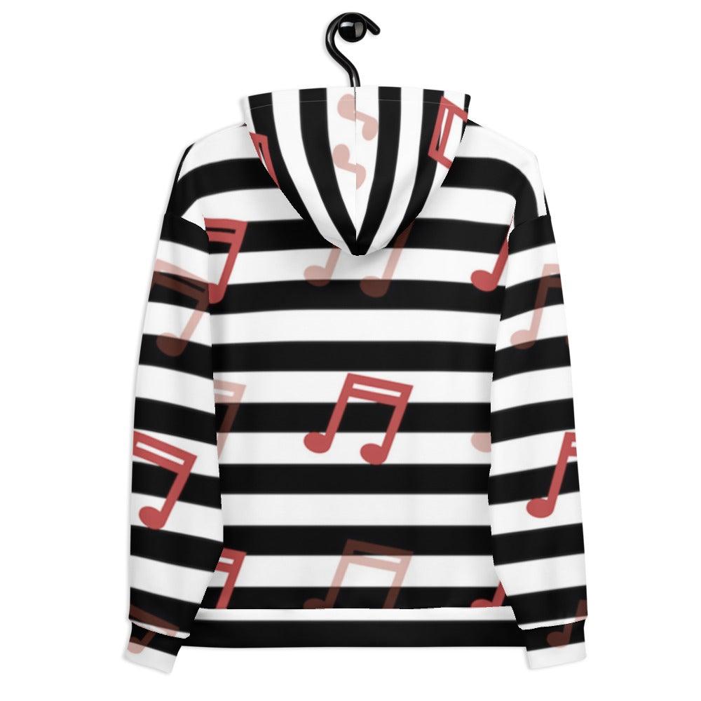 Music Note Hoodie - Music Gifts Depot