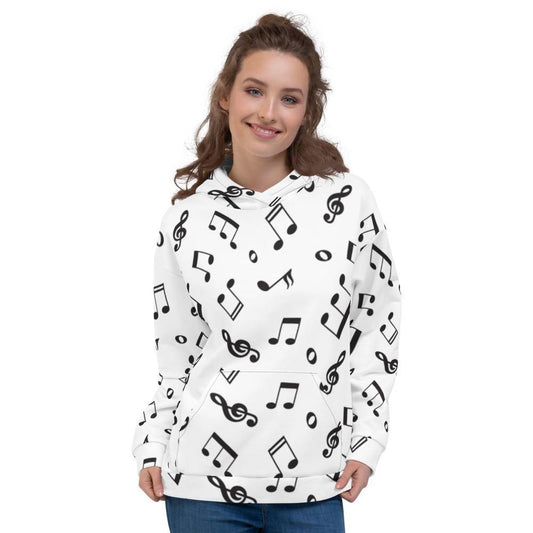 Music Note Hoodie - Music Gifts Depot