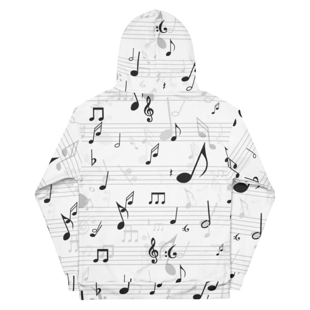 Music Note Hoodies - Music Gifts Depot