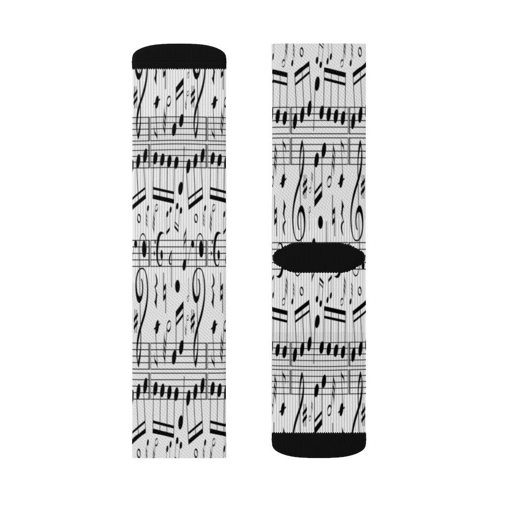 Music Note Socks - Music Gifts Depot