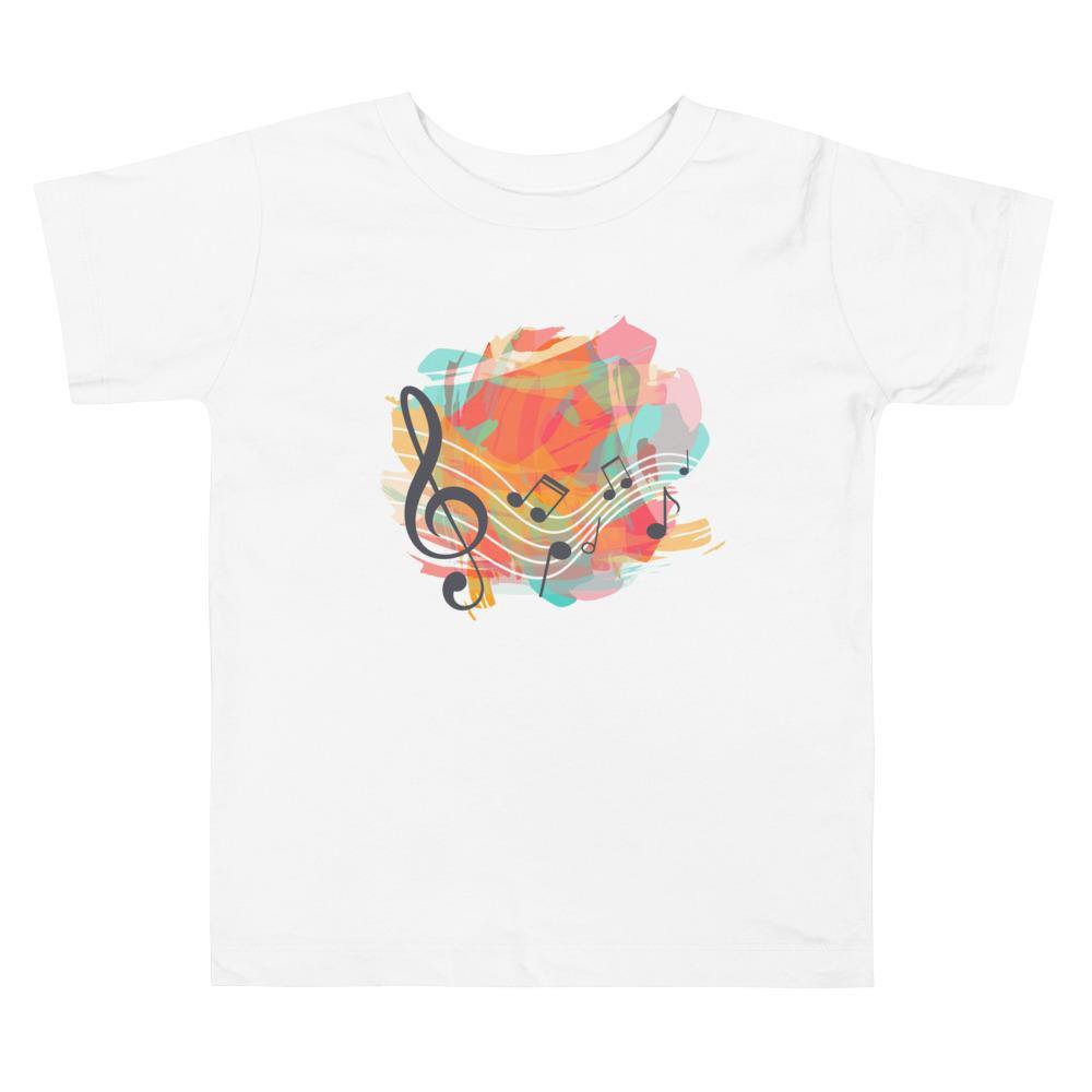 Music Note Treble Clef Toddler T-Shirt - Music Gifts Depot
