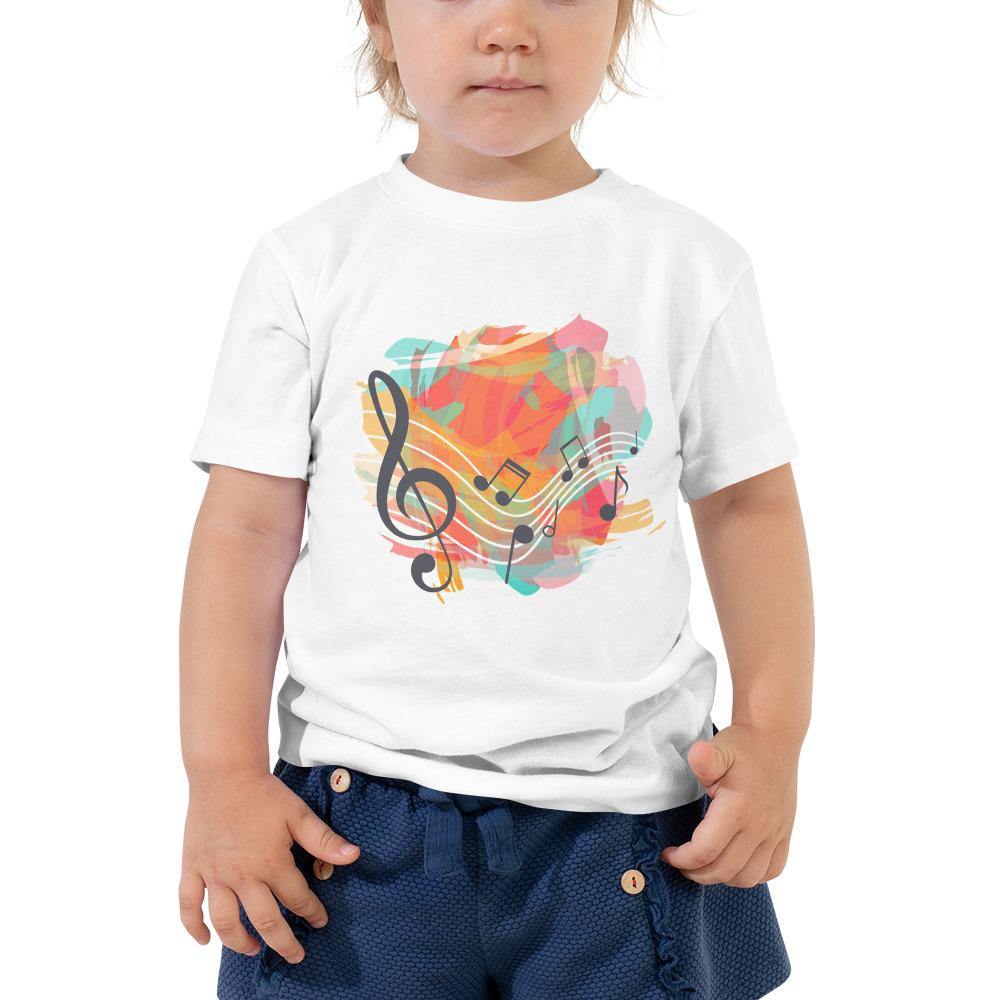 Music Note Treble Clef Toddler T-Shirt - Music Gifts Depot