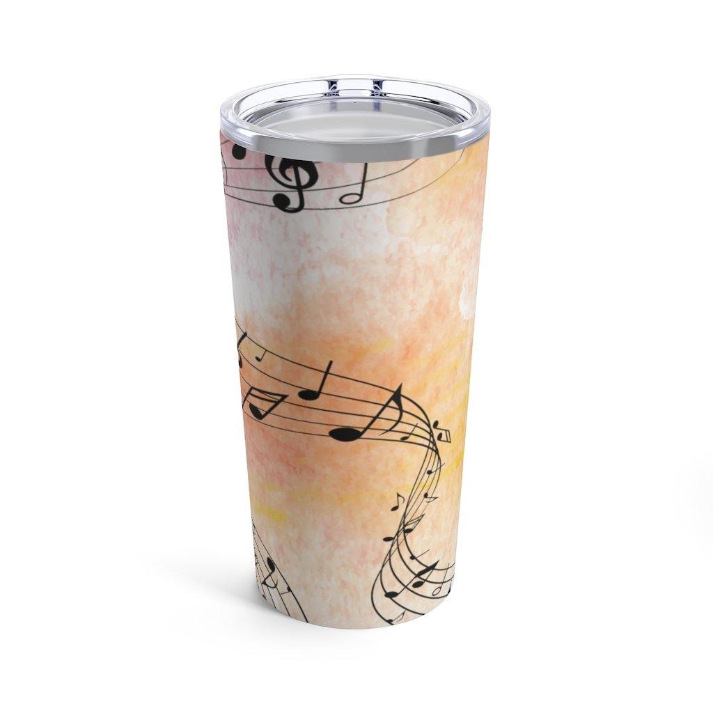 Music Note Tumbler 20oz - Music Gifts Depot