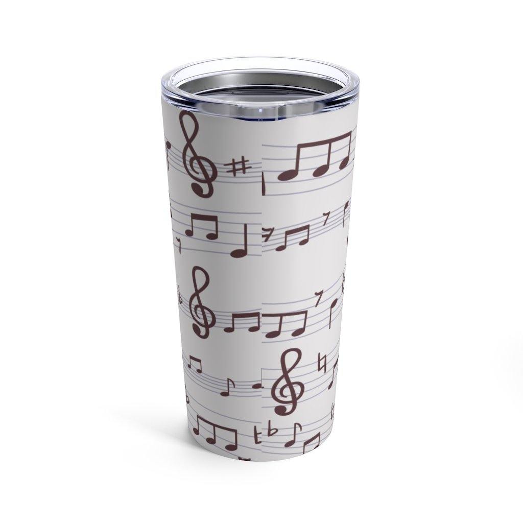 Music Note Tumbler 20oz - Music Gifts Depot