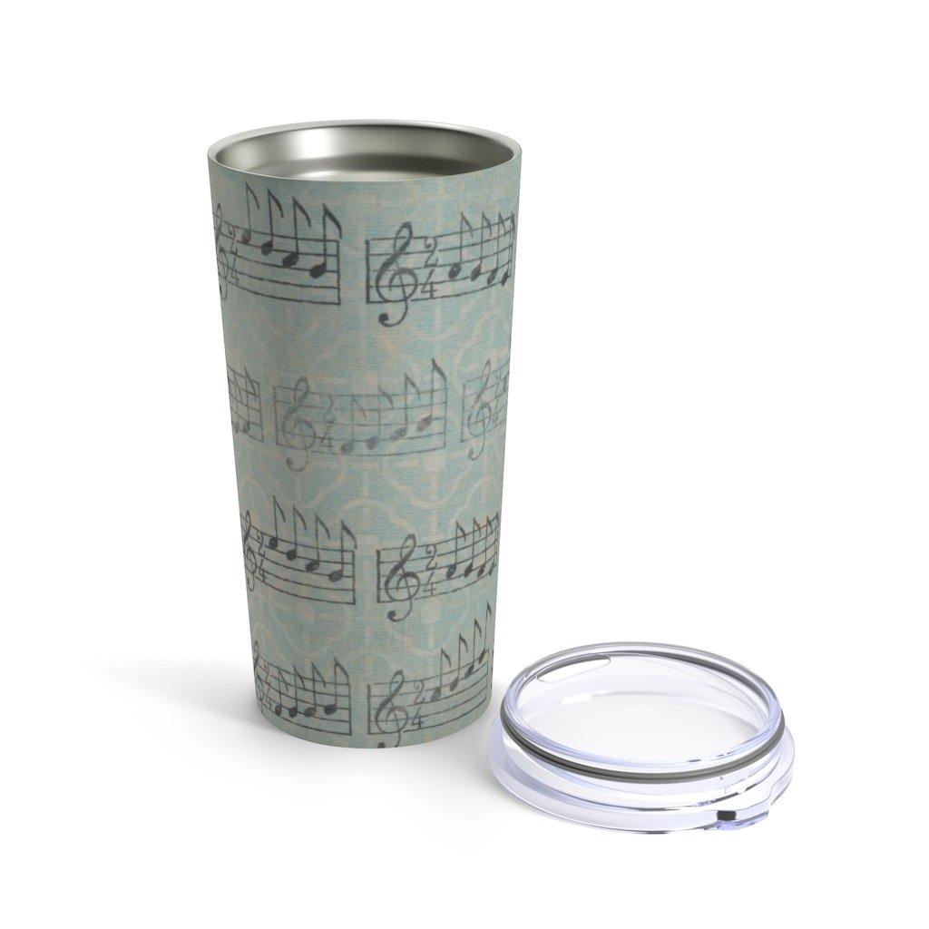 Music Note Tumbler 20oz - Music Gifts Depot