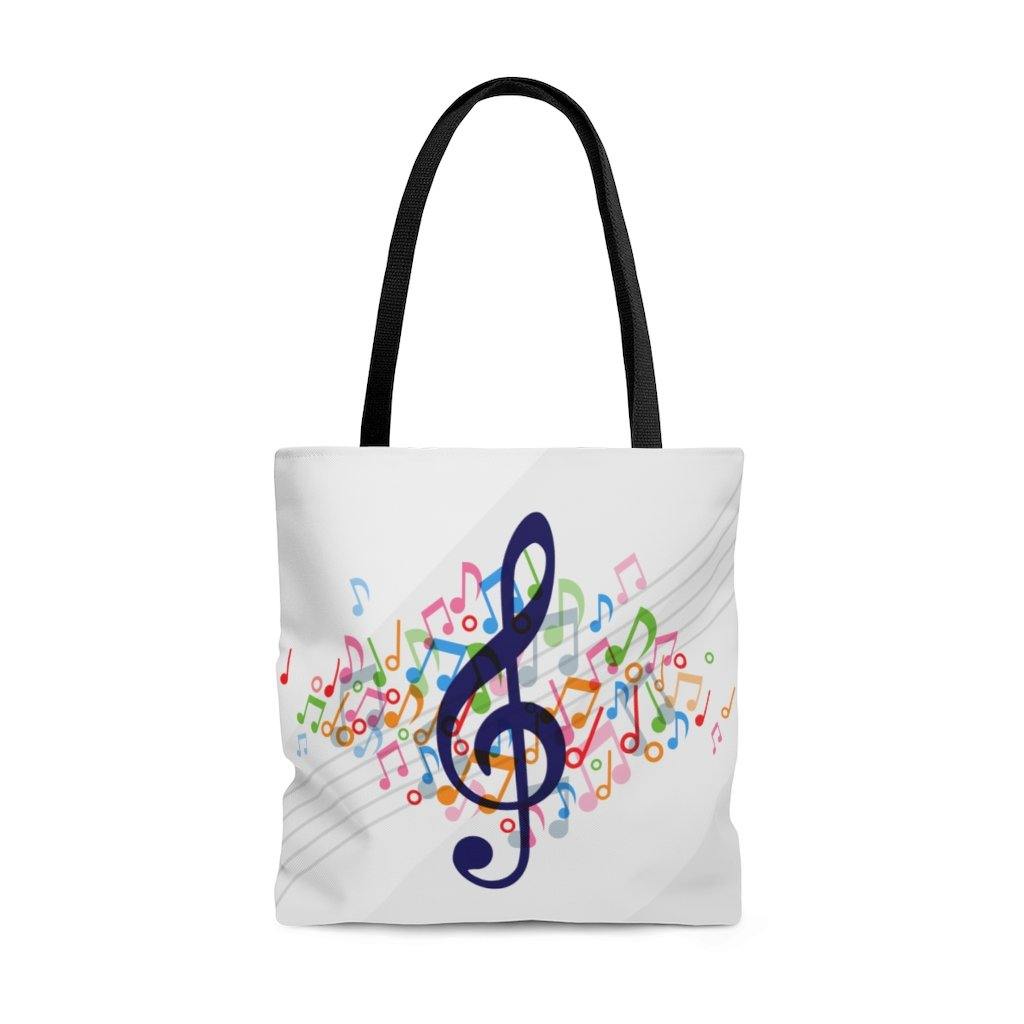 Music Themed Tote Bag - Music Gifts Depot