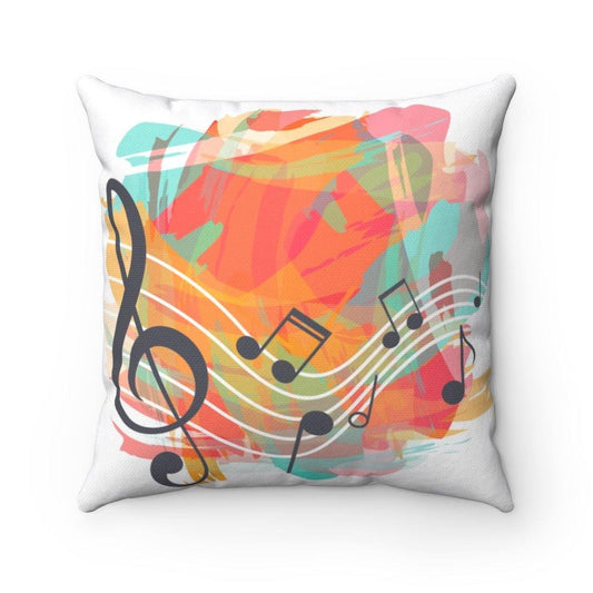 Musical Square Pillow - Music Gifts Depot
