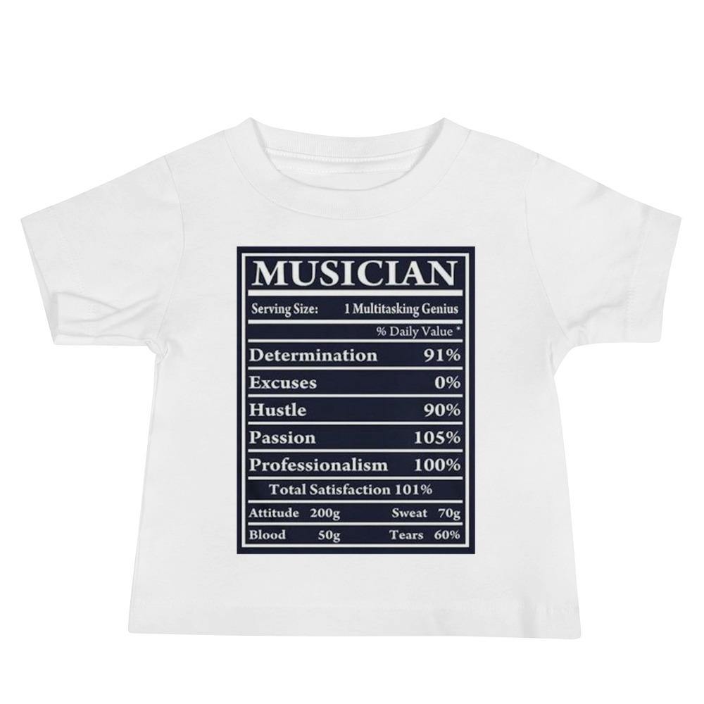 Musician Facts Baby Music Shirt - Music Gifts Depot