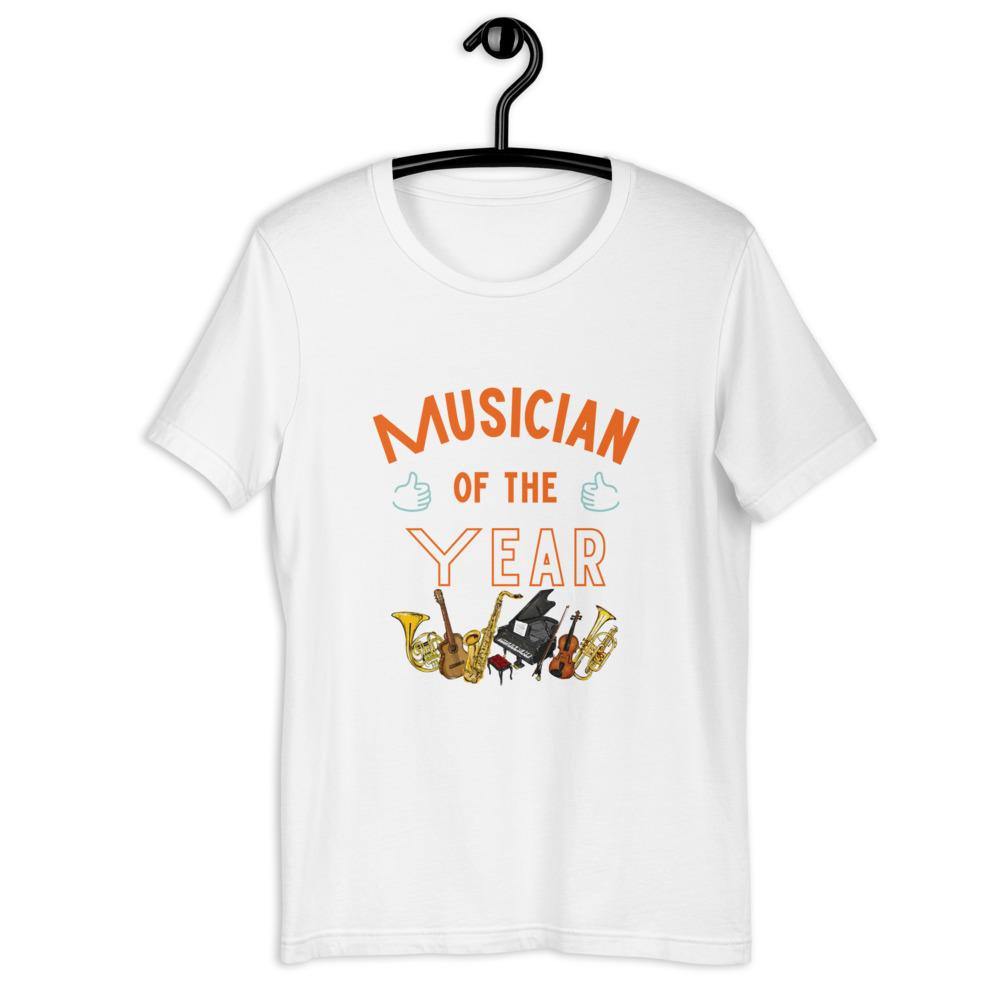 Musician Of The Year T-Shirt - Music Gifts Depot