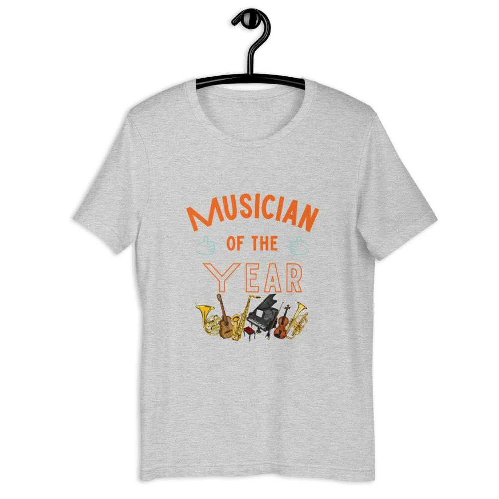 Musician Of The Year T-Shirt - Music Gifts Depot