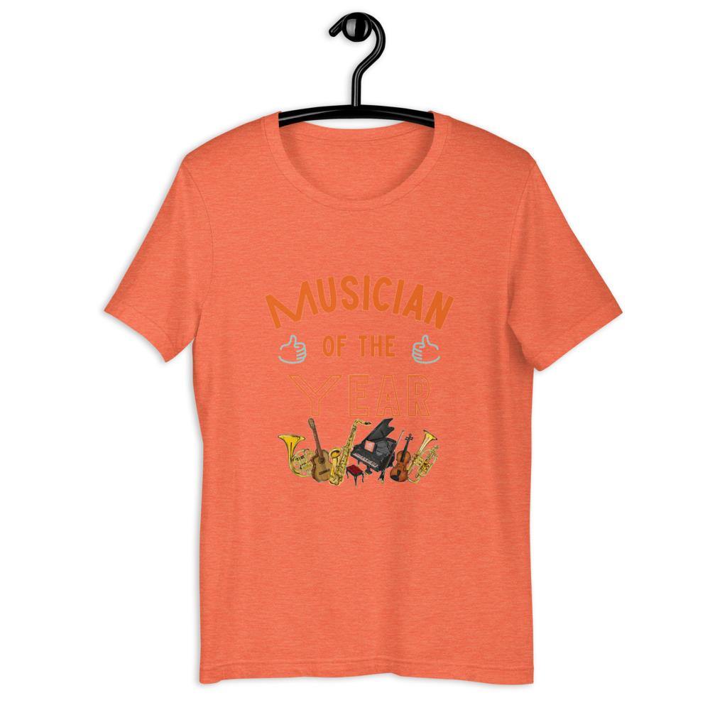Musician Of The Year T-Shirt - Music Gifts Depot