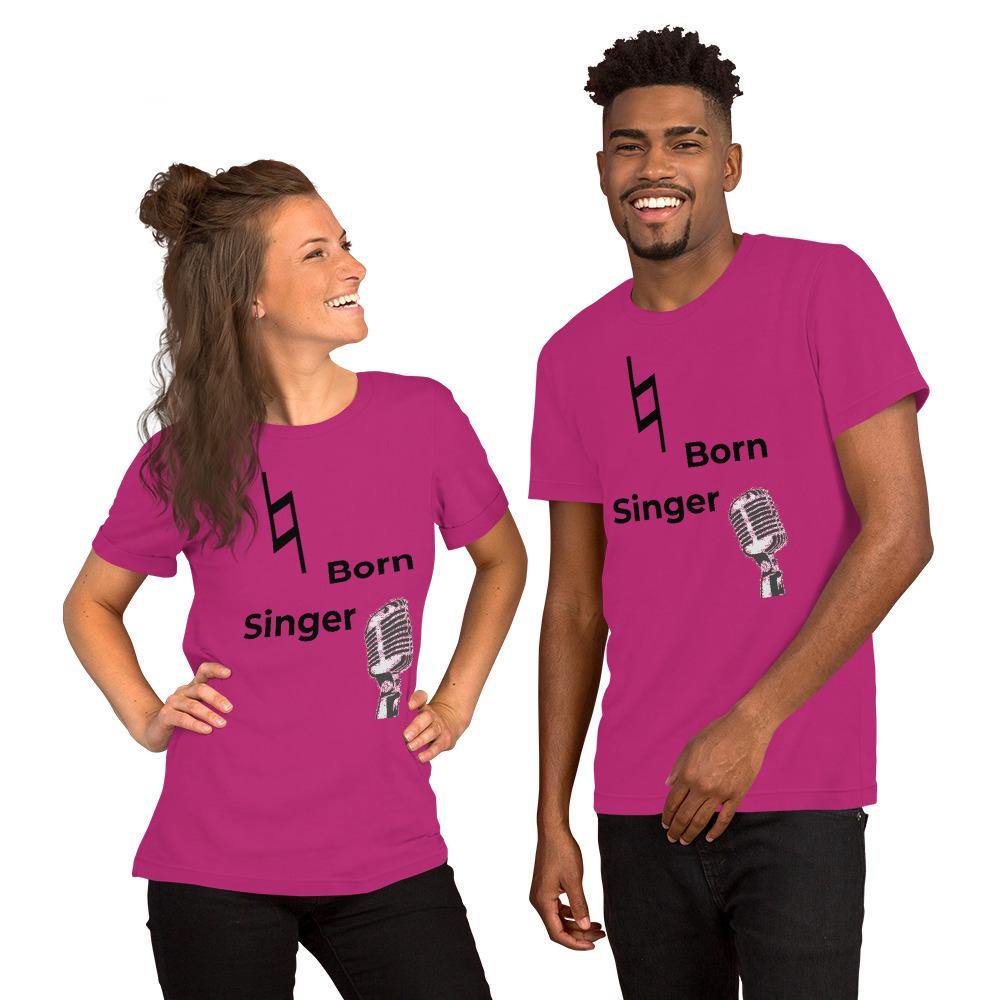 Natural Born Singer T-Shirt - Music Gifts Depot