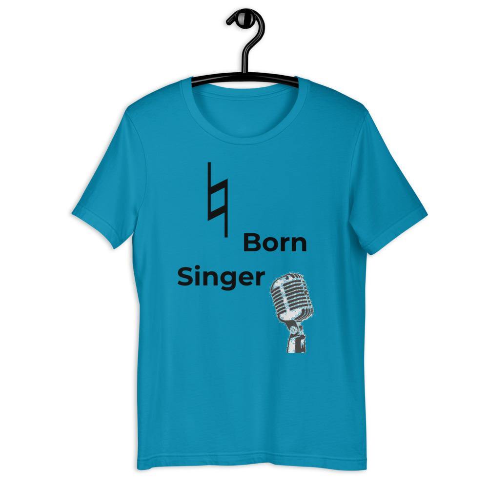 Natural Born Singer T-Shirt - Music Gifts Depot