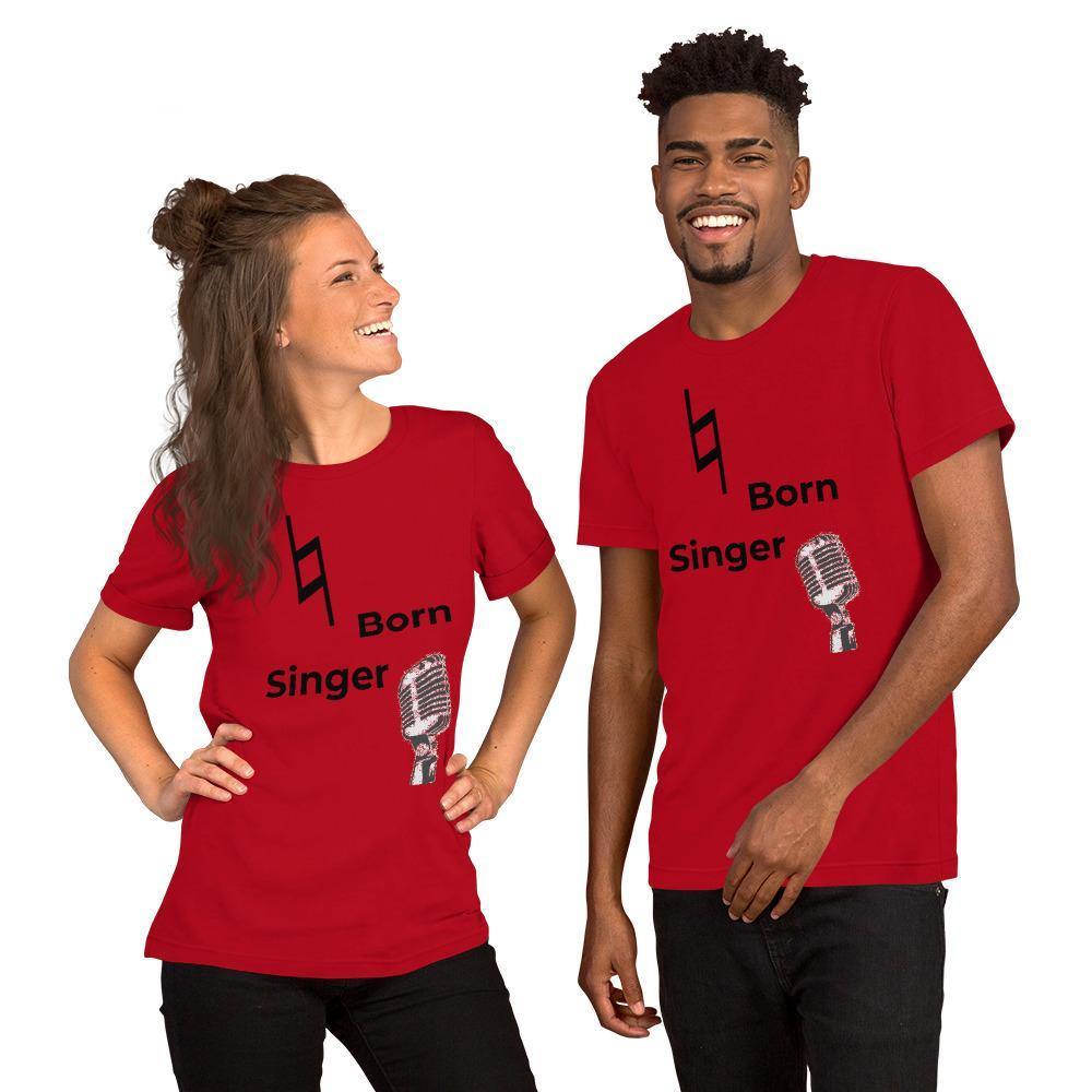 Natural Born Singer T-Shirt - Music Gifts Depot