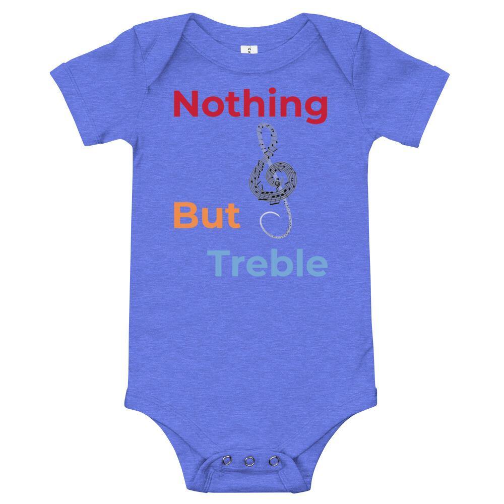 Nothing But Treble Music Baby short sleeve one piece - Music Gifts Depot