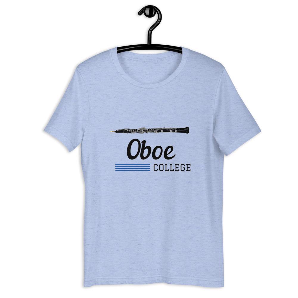 Oboe College T-Shirt - Music Gifts Depot